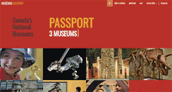 Desktop Screenshot of museumspassport.ca
